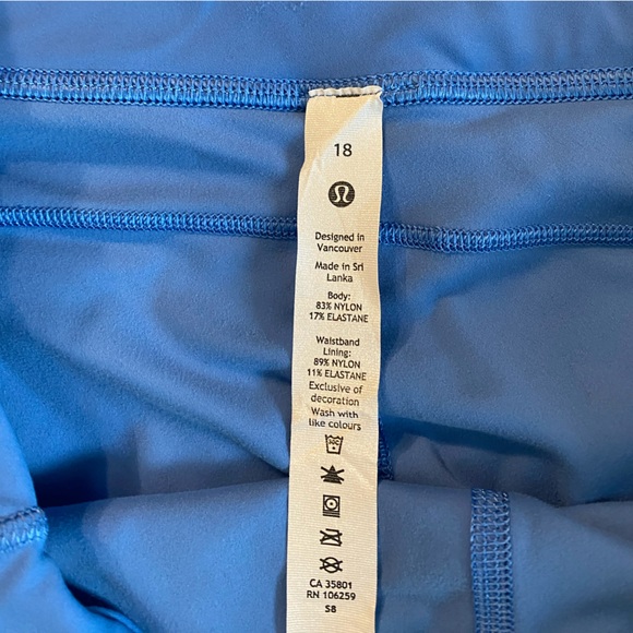 Lululemon leggings with pocket, plus Size - 18 - Picture 2 of 4